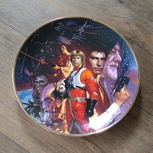 Star Wars collection plate limited and numbered